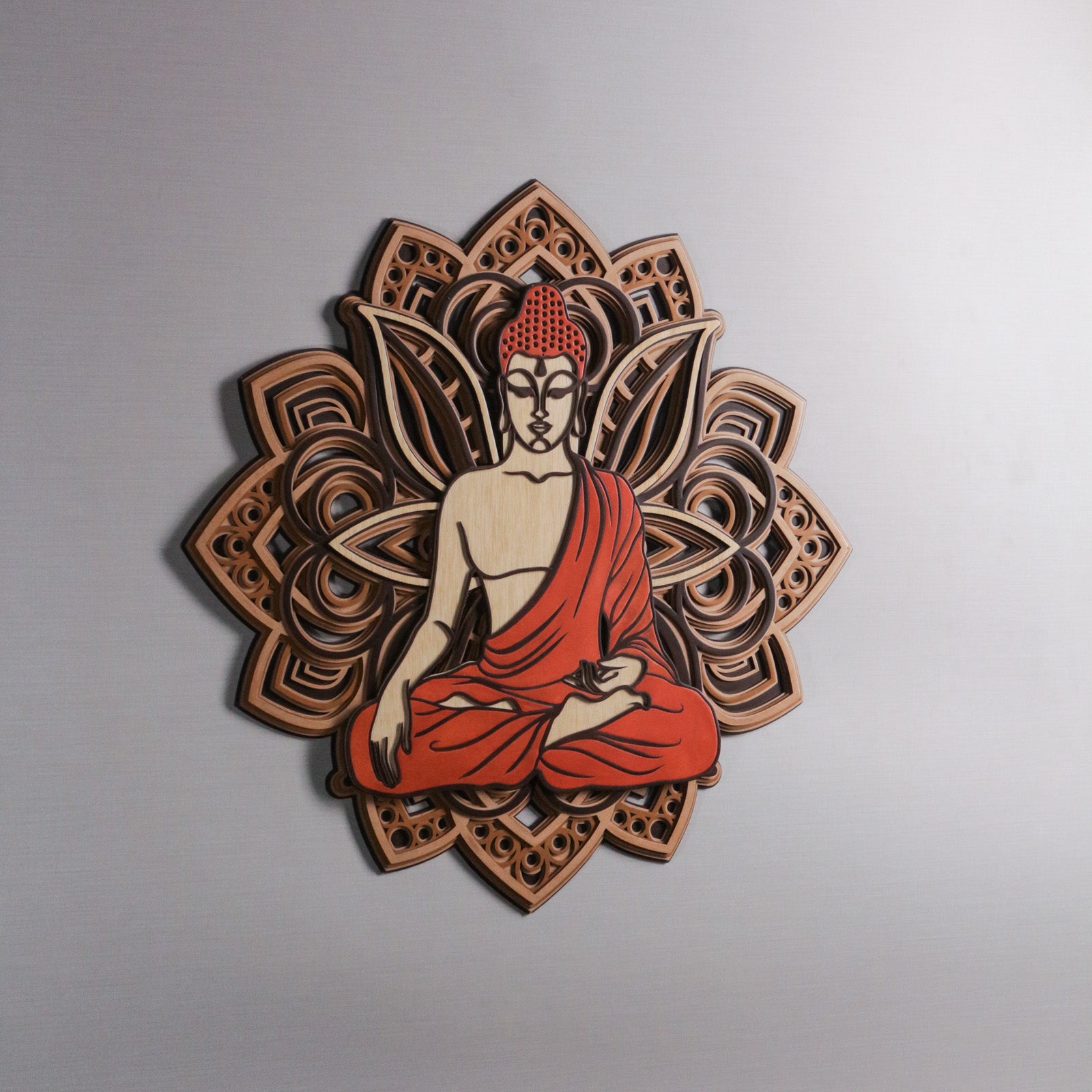 Meditating Buddha Mandala