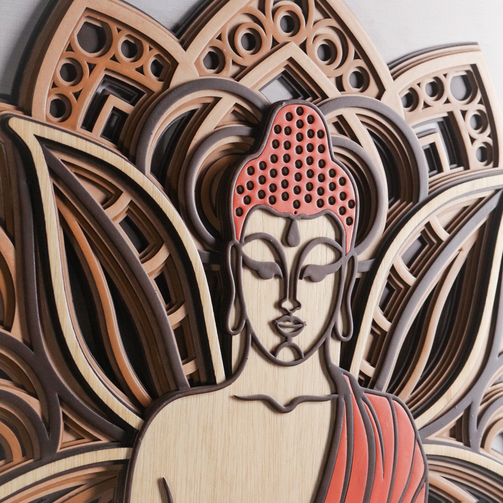 Meditating Buddha Mandala