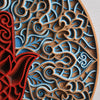 The Hand of Fatima Mandala - Intarsia