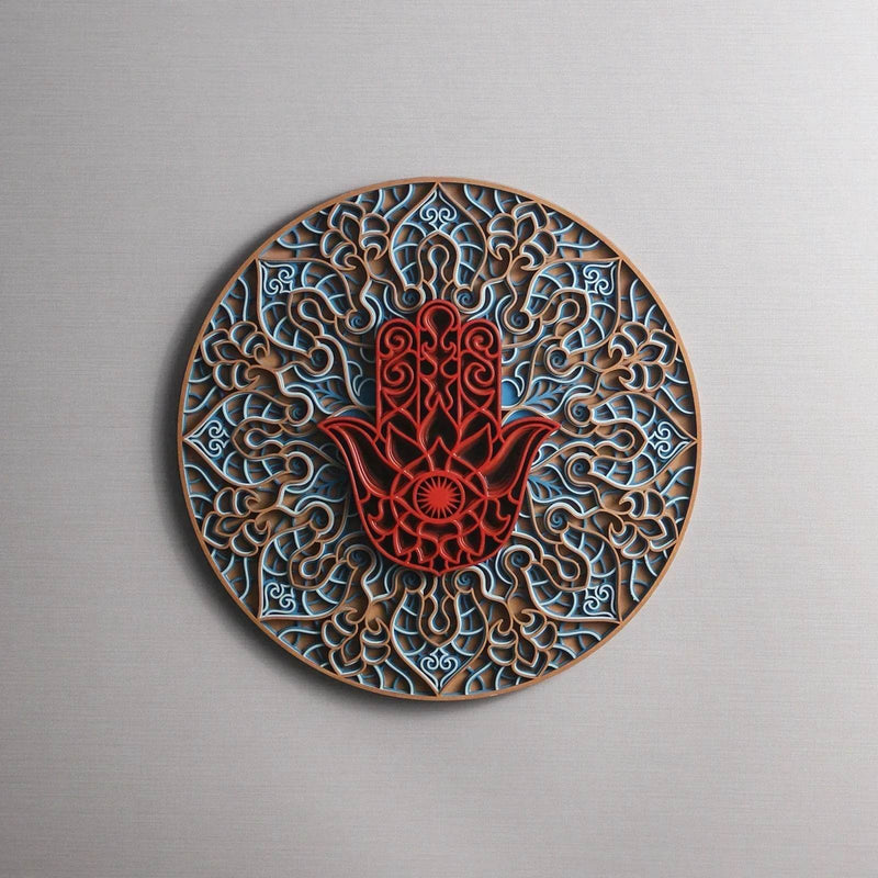 Hand of Fatima – Intarsia