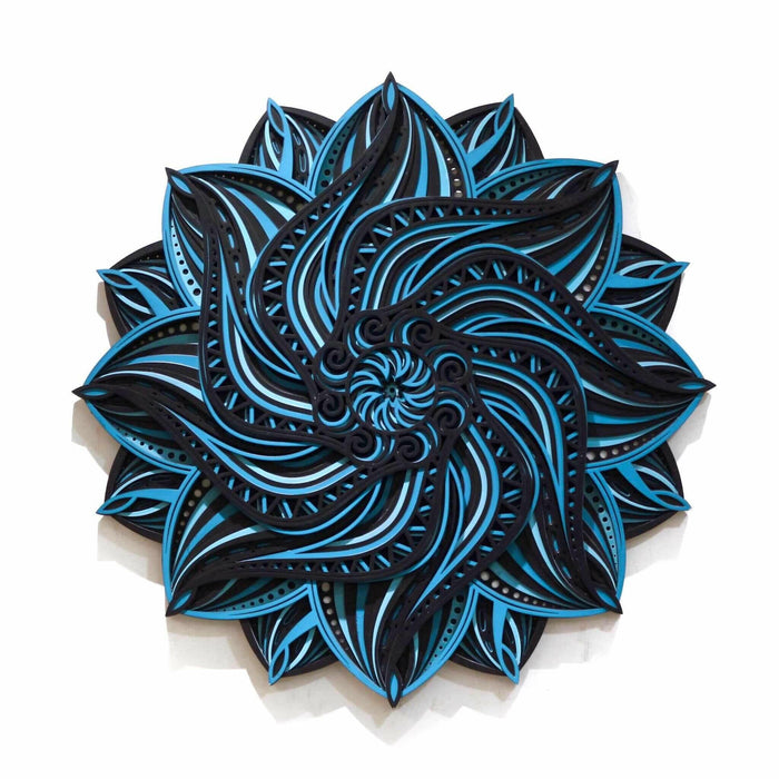 Vortex Mandala Intarsia 